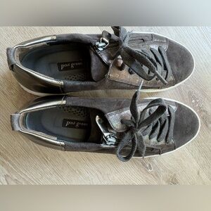 Paul Green Women's toby dark grey suede Sneakers